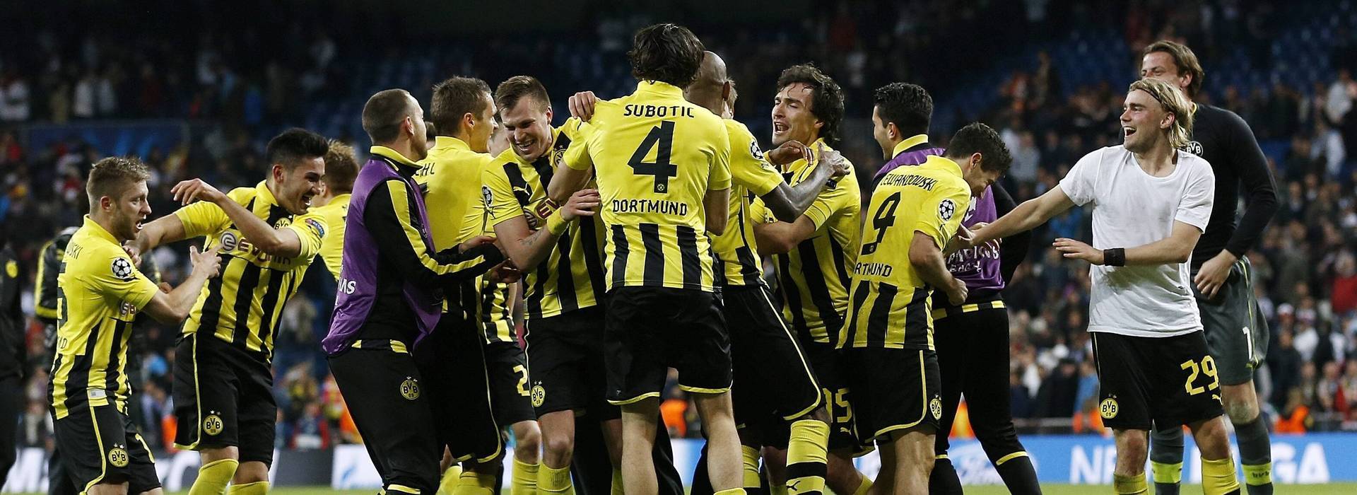 Manchester, Madrid… Paris? Black & Yellow triumphs in the Champions League semi-finals
