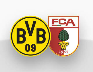 Spielpaarung Borussia Dortmund - FC Augsburg