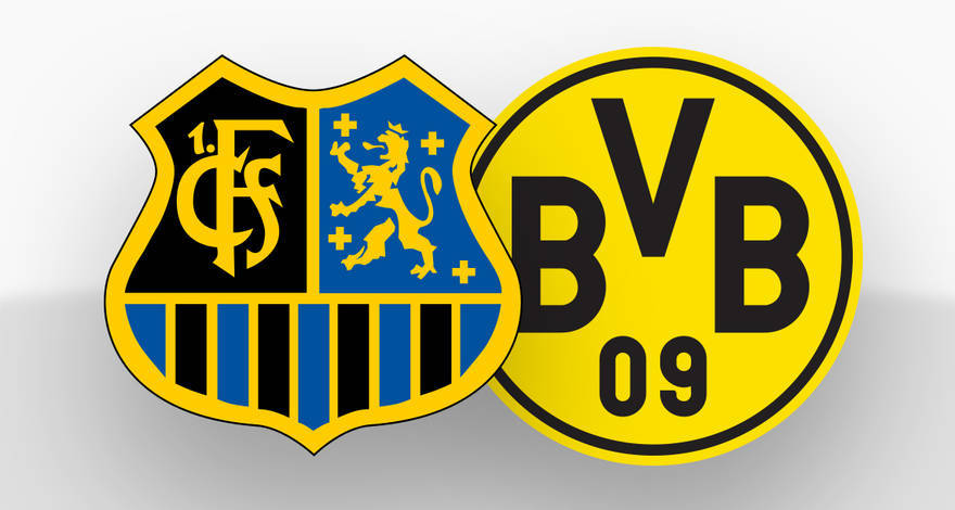 Spielpaarung 1. FC Saarbrücken - Borussia Dortmund