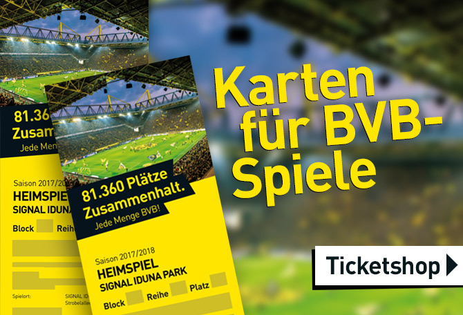 Der Ticketshop von Borussia Dortmund