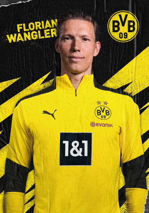 Autogrammkbild von Florian Wangler , Physiotherapeut von Borussia Dortmund zur Saison 2020/2021