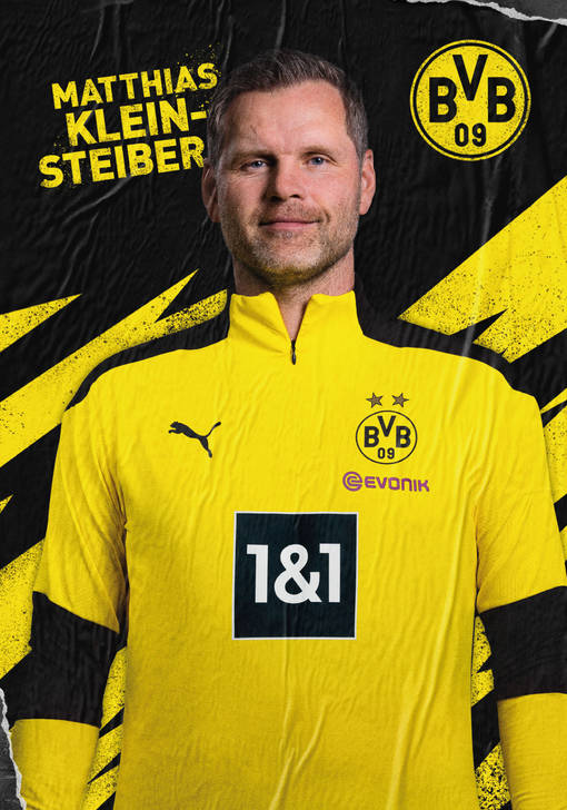 Autogrammkarte von Matthias Kleinsteiber Zeugwart von Borussia Dortmund zur Saison 2020/2021