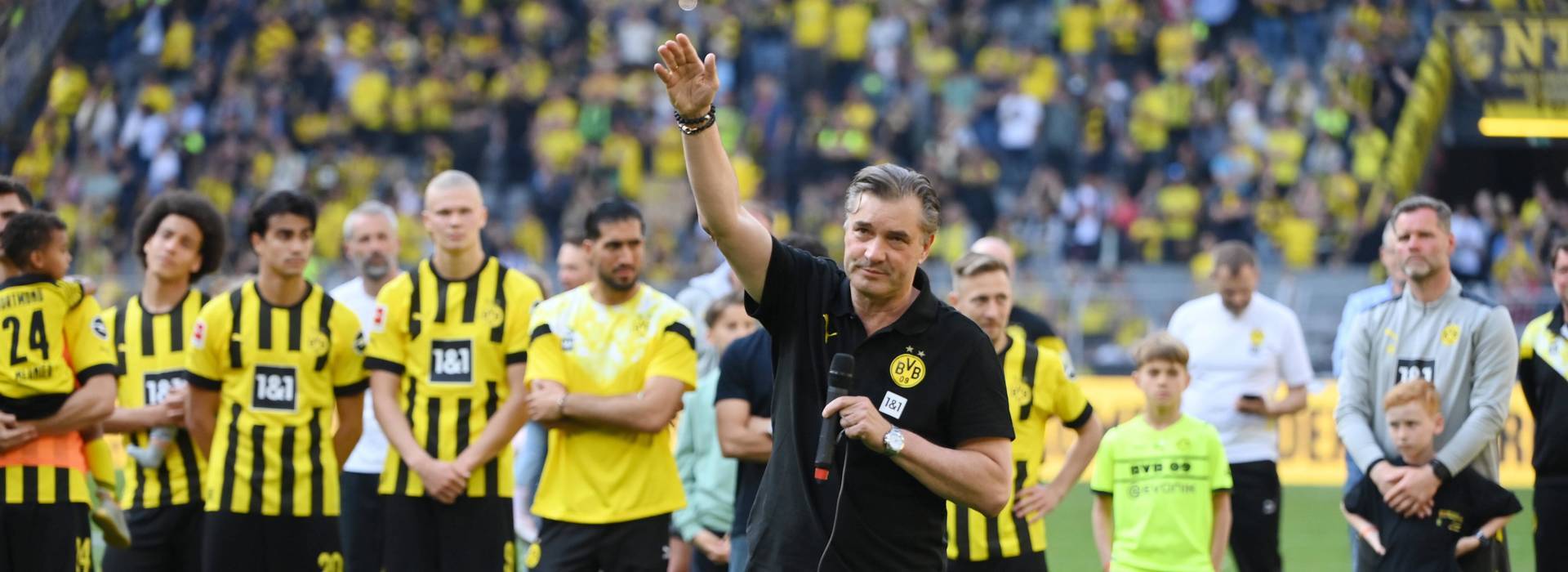 Michael Zorc's emotional farewell