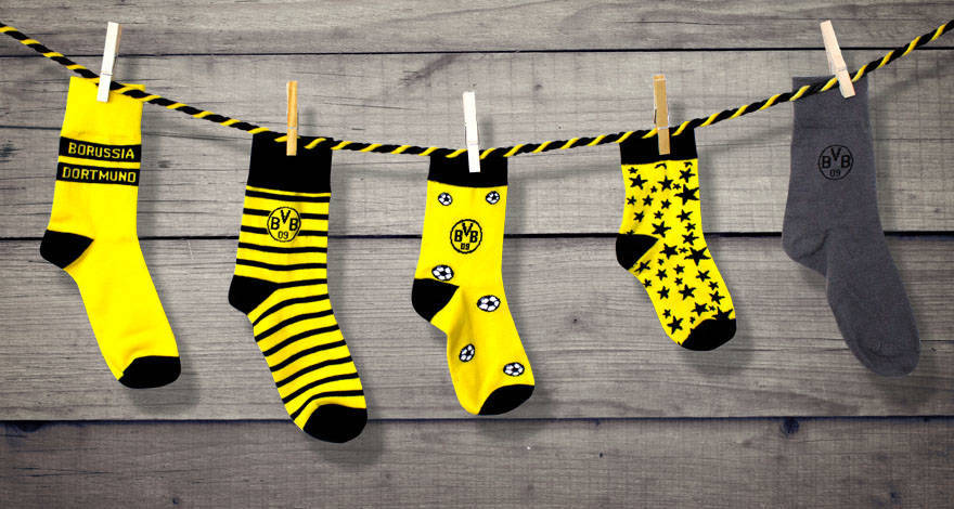 BVB-Babysocken Borussia Dortmund NEU 