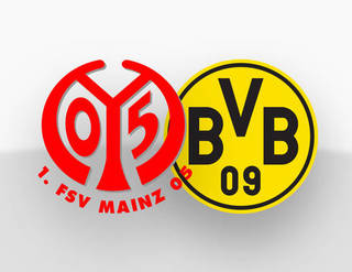 Spielpaarung 1. FSV Mainz 05 - Borussia Dortmund
