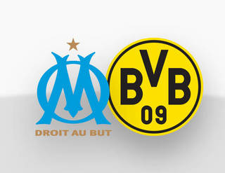 Spielpaarung Olympique Marseille - Borussia Dortmund
