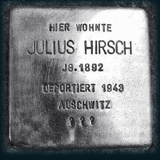 Stolperstein Julius Hirsch