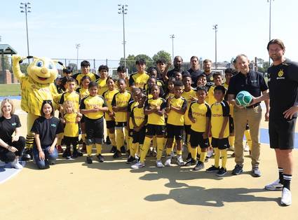 Scoring for our communities: Wilo and BVB cooperate with StreetSoccer USA